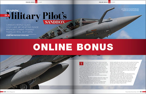  ONLINE BONUS: Training in A Military Pilot