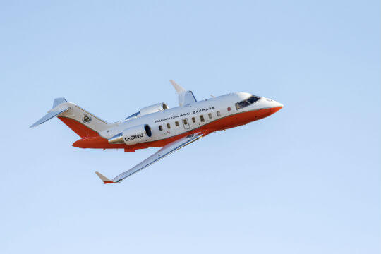 Bombardier delivers specialized Challenger 605 aircraft to the