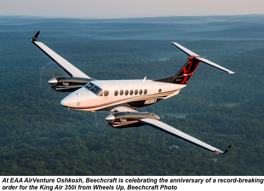 Beechcraft Celebrates King Air Milestones At Eaa Airventure Oshkosh Skies Mag