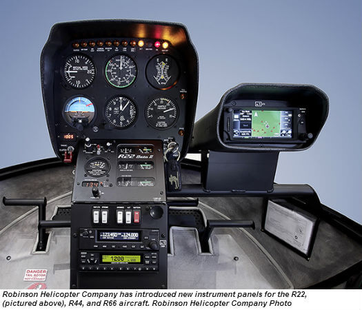 Robinson introduces glass avionics - Skies Mag