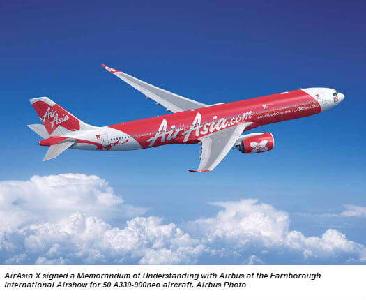 AirAsia X to order 50 A330neo aircraft - Skies Mag