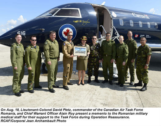 Canadian Air Task Force Completes Mission In Romania - Skies Mag