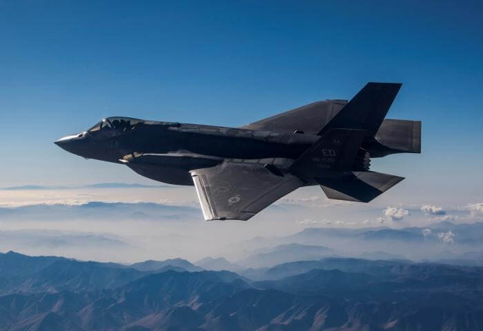 F-35 conventional takeoff and landing variant in flight