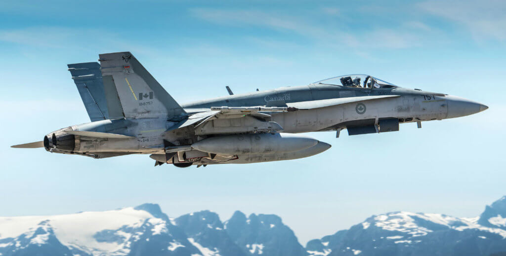 A single-seat CF-188 Hornet fighter jet from 401 Tactical Fighter Squadron in Cold Lake, Alta., crashed on Nov. 28 during a training mission. The pilot did not survive. Stuart Sanders Photo