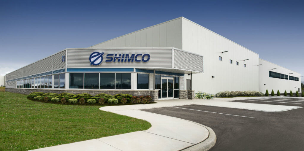 This artist's rendering shows the planned addition (back right) to Shimco's facility in Cambridge, Ont. Among other activities, the expansion will house a Centre of Excellence new technology incubator. Shimco Image