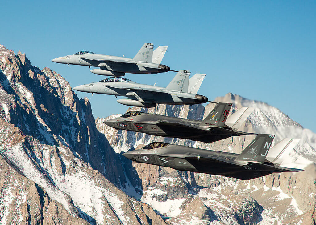 The Super Hornet will be operated by the fourth largest air force in the world, the U.S. Navy, well into the 2040s, alongside the Lockheed Martin F-35C Lightning II. The F-35C was never intended to replace the Navy's Super Hornets. US Navy Photo