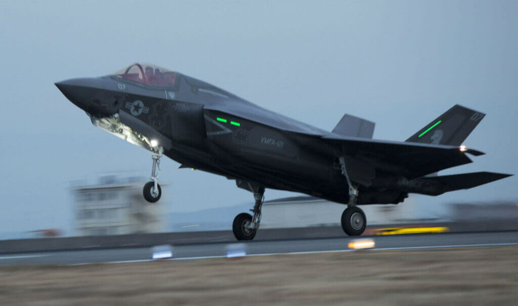 The F-35B Lightning II aircraft arrived in Japan for the first time in program history on Jan. 18, 2017. U.S. Marine Corps Photo