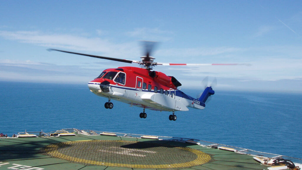The alert service bulletin was prompted by a Dec. 28 incident in which a CHC-operated S-92 lost tail rotor authority while landing offshore. CHC Photo
