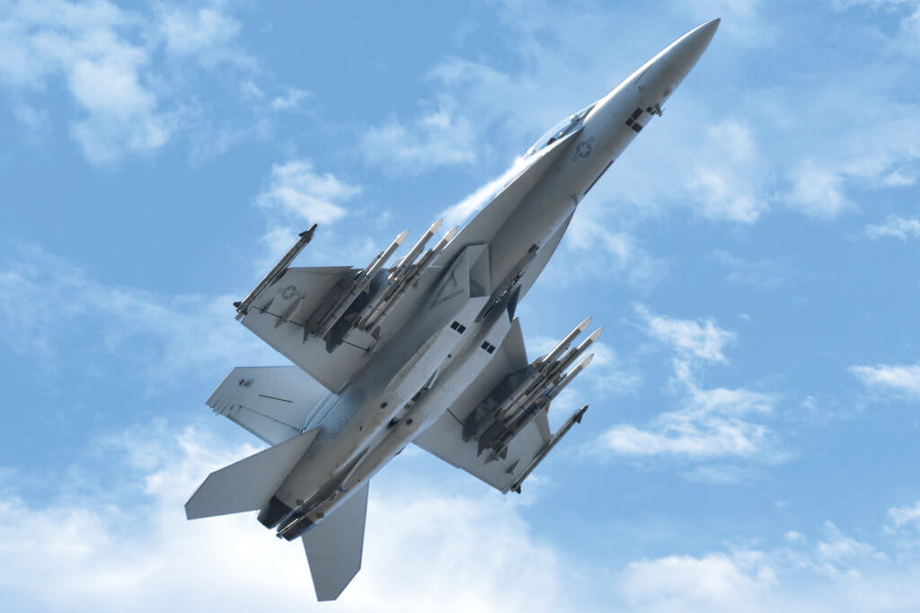 With 76 aging CF-188s operating at a serviceability rate of roughly 50 per cent, Canada's current ability to meet its NATO and NORAD obligations simultaneously is severely limited. Enter the interim fleet of 18 Boeing F/A-18 Super Hornets. Jeff Wilson Photo