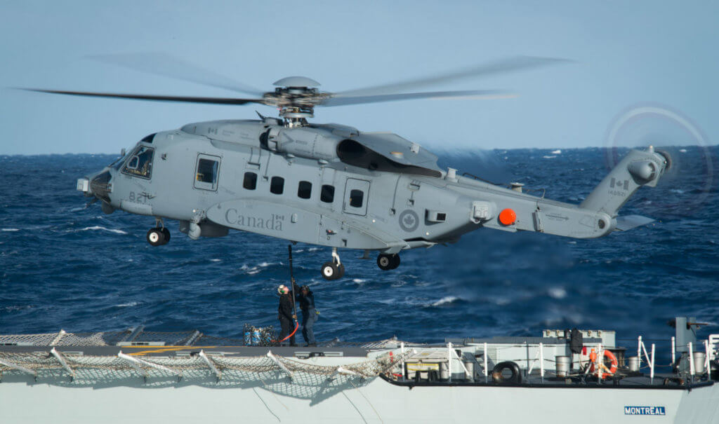 A global safety alert for the Sikorsky S-92 helicopter has also affected Canada's new CH-148 Cyclone maritime helicopter fleet. The Cyclones, a military variant of the civilian S-92, must undergo a mandatory tail rotor inspection before further flight. The service bulletin was issued by Sikorsky on Jan. 10 after an S-92 operating in the North Sea lost tail rotor control. DND Photo