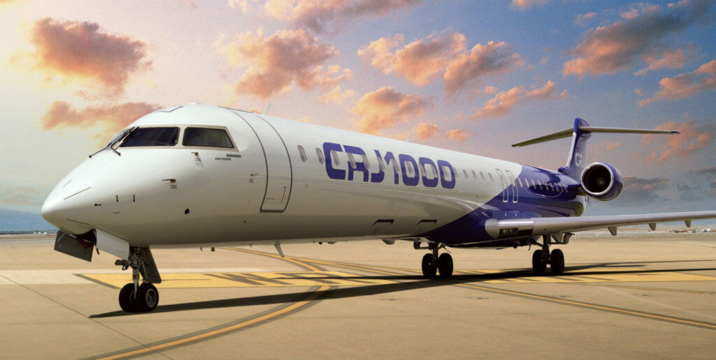 FlightPath International's new status will allow it to provide quality type training to Chinese maintenance technicians on a variety of aircraft, including the Bombardier CRJ1000, which is shown here. Bombardier Photo
