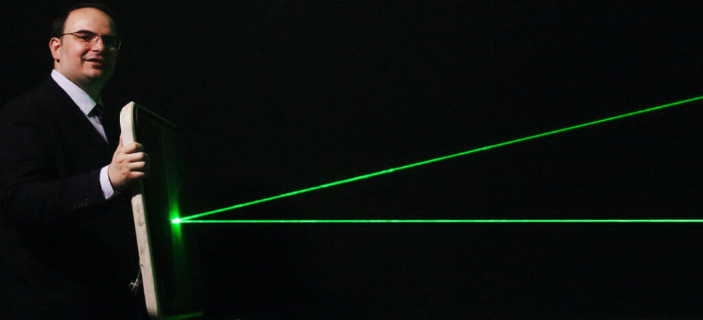 Lasers can distract pilots during critical phases of flight and can cause temporary visual impairment. MTI Photo