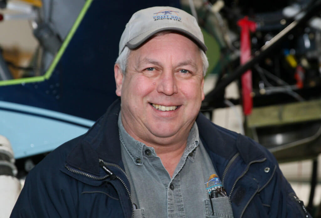 Dale Floyd, owner of Coast Dog Aviation. Gary Watson Photo