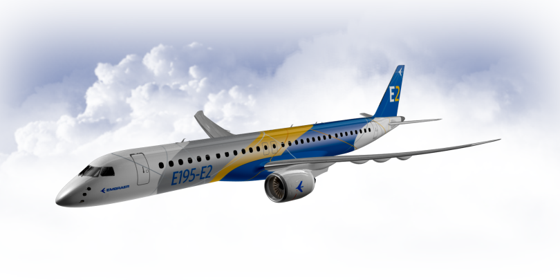 Αποτέλεσμα εικόνας για Embraer rolls out the E195-E2