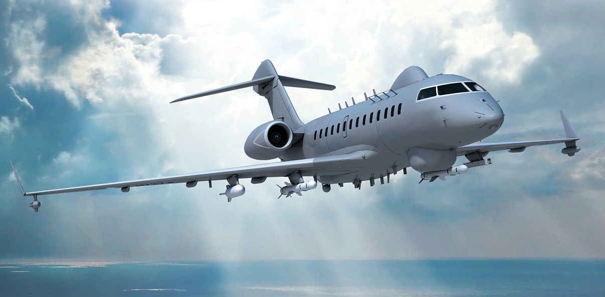 In 2015, Israel Aerospace Industries (IAI) and its ELTA subsidiary unveiled plans for a new maritime patrol aircraft based on a Bombardier Global 5000 platform. IAI/Bombardier Image