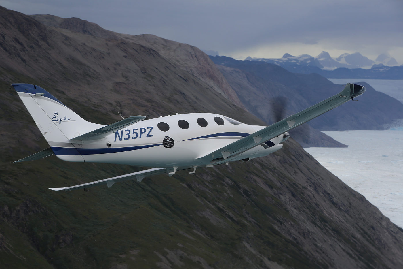 The carbon-fibre Epic E1000 has roots dating back to 2004. Certification efforts began in 2013, with quoted cruise speed as 325 knots and range as much as 1,650 nm. Jean Marie Urlacher Photo