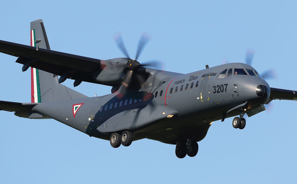 In the hopes of venturing outside military sales, the Airbus C295 embarked on a northern tour in the summer of 2016 to demonstrate its capabilities to civilian operators. Michael Durning Photo