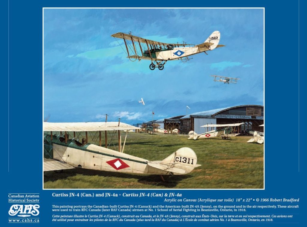 This image is a preview for the month of June on the Canadian Aviation Historical Society's new 2018 calendar. CAHS Image