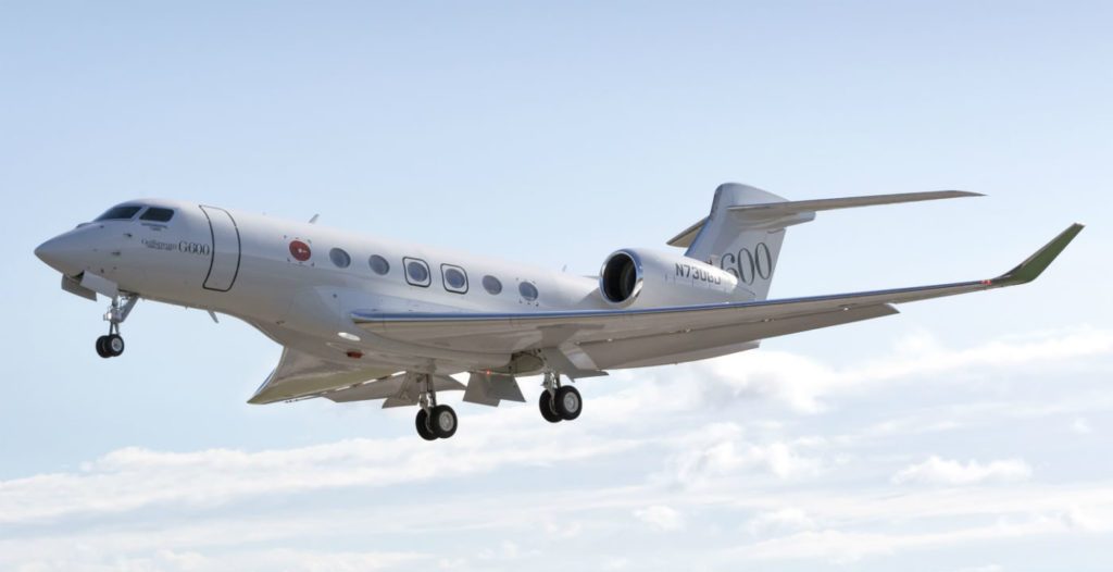 The G600 took off at 8:51 a.m. from Savannah-Hilton Head International Airport on May 5, flying for a total of four hours and 35 minutes. Gulfstream Photo
