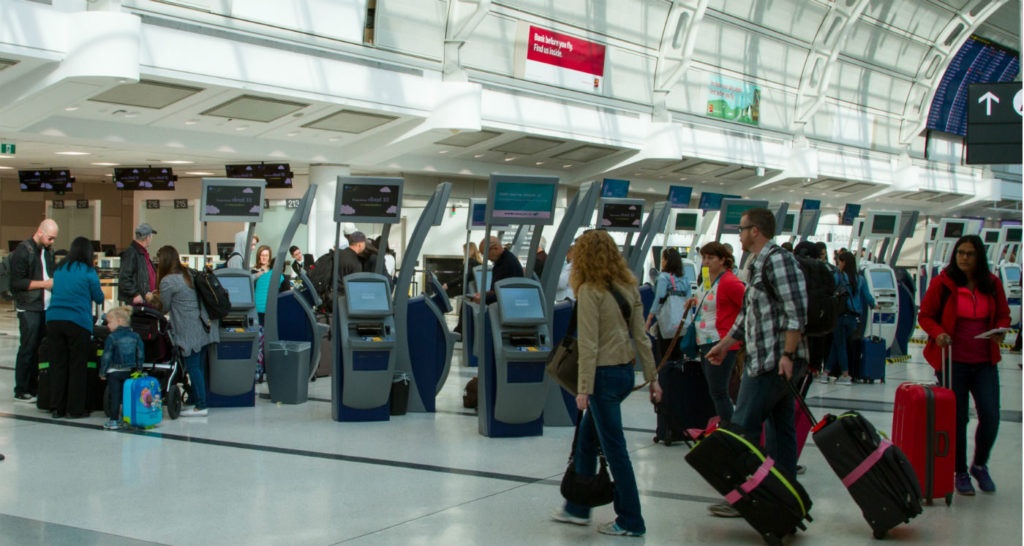 Fly to Gate uses facial recognition within an airport or airline's self-check-in app or self-service kiosk. All users have to do is take a 