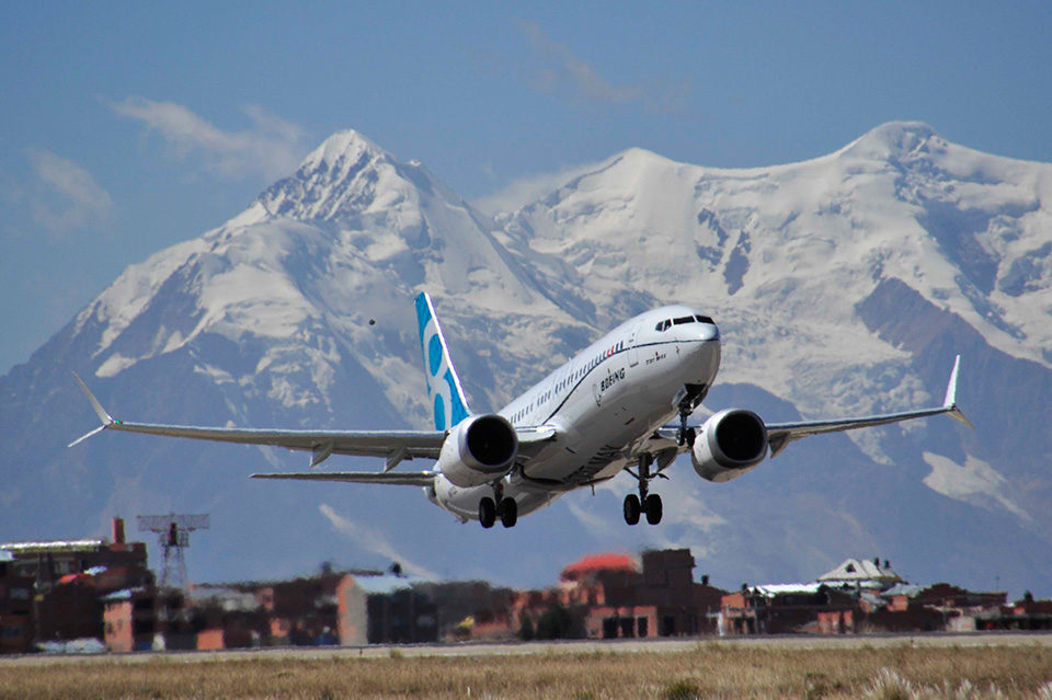 The 10-year TCS-contract covers the airline's future fleet of Boeing 737 MAX aircraft. Boeing Photo 