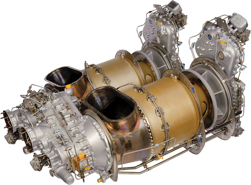 P&WC's presence in the rotary-wing market has been built on the PT6 engine, shown here in the PT6T variant. P&WC Photo