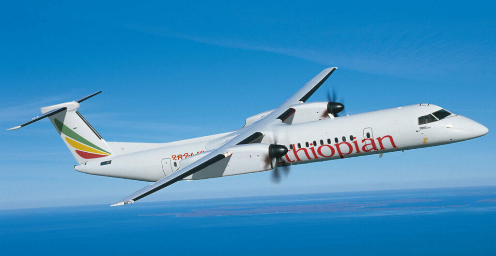 Based on the list price of the Q400 aircraft, the contract is valued at approximately US$162 million. Bombardier Photo