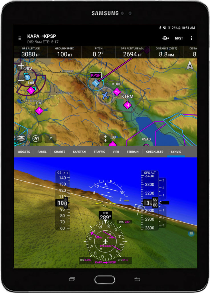 Garmin Pilot customers can now access synthetic vision on Android devices, as well as pilot-configurable checklists within the app. Garmin Photos