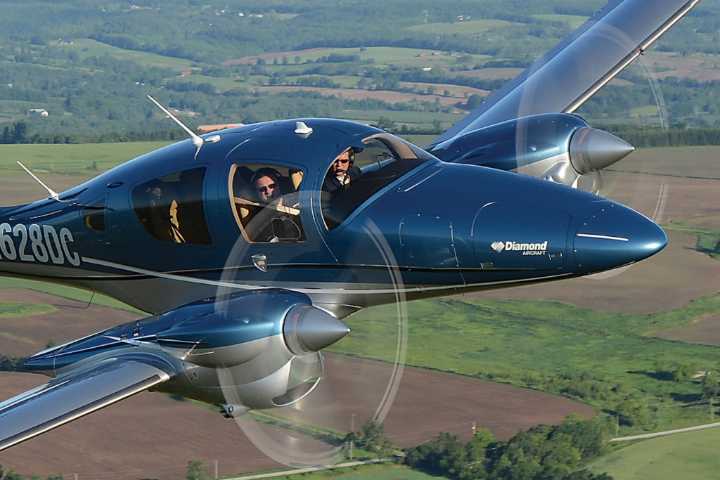 Given its jet-like operating simplicity, the DA62 would be an ideal twin-engine trainer.