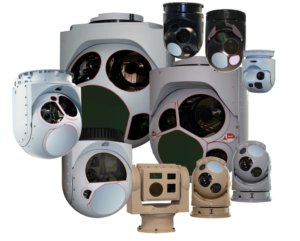 L3 WESCAM'S MX-Series of electro-optical/infrared systems. 
