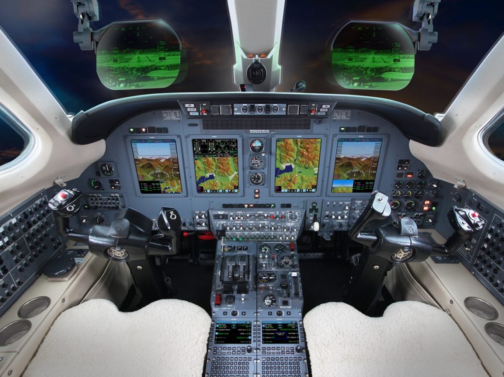 Elbit's acquisition of Universal Avionics will make it possible to offer complete cockpit solutions. Elbit Systems Photo