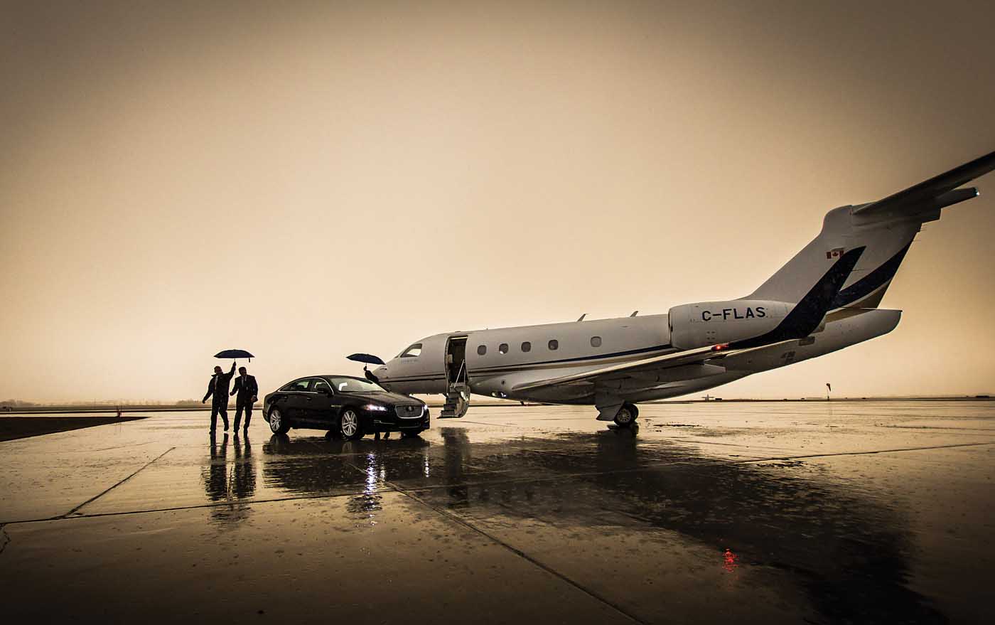 AirSpring caters to successful Canadians, but also brings the benefits of private aviation to exponentially more people through the fractional model. Adriana Bernal Photo