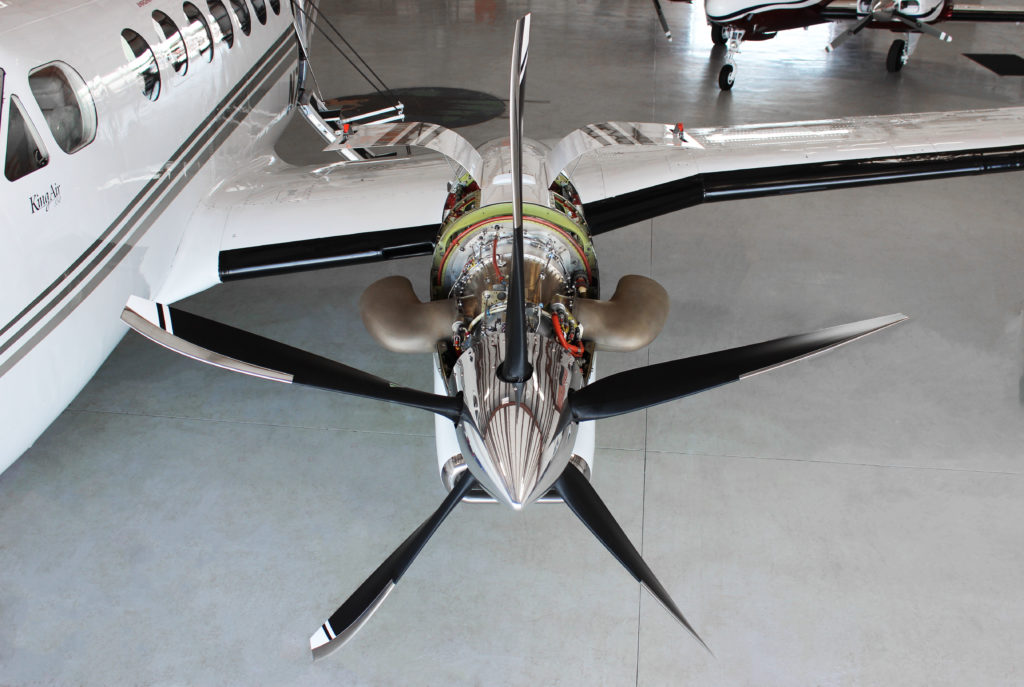 Pictured is the Blackhawk XP67A Engine+ Upgrade for the King Air 300. Blackhawk Photo