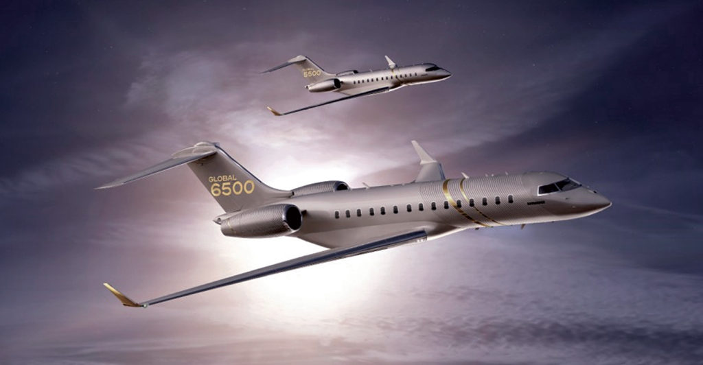 Bombardier has welcomed the first Global 6500 into its completion centre in Montreal, moving the aircraft closer to entry-to-service. Bombardier Photo