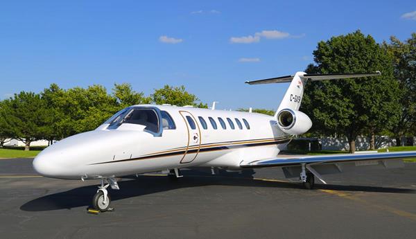 C-GASW is the eighth Cessna Citation light jet to join AirSprint's fractional fleet. AirSprint Photo