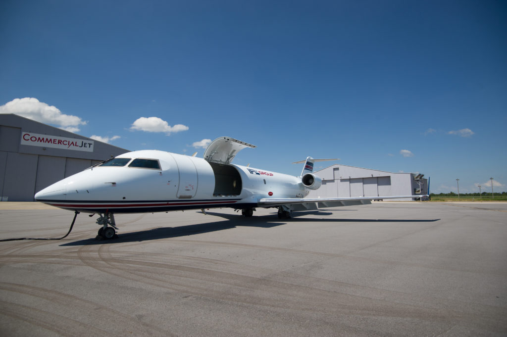 Since certification, AEI has delivered 10 CRJ200 SFs and will redeliver the 11th overall later this month. AEI Photo