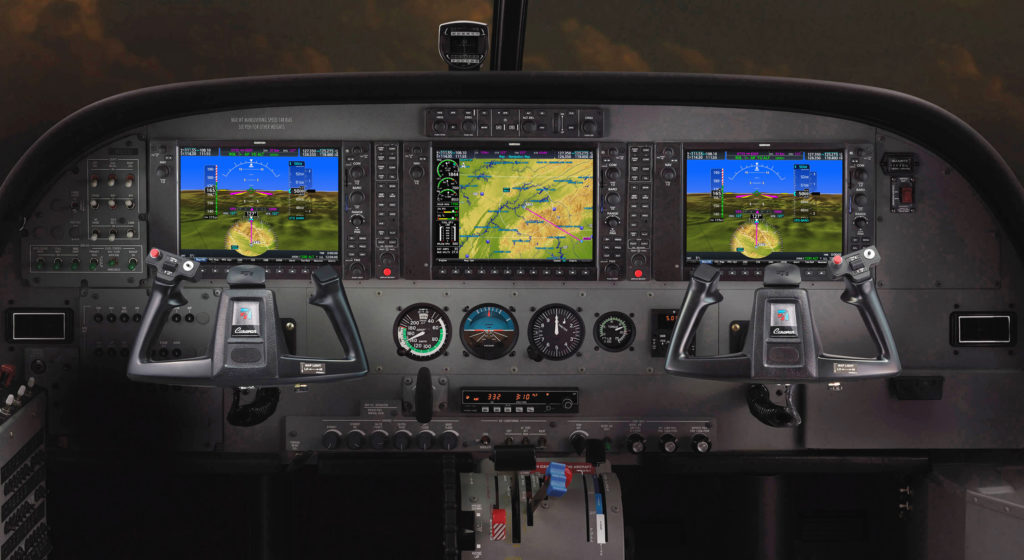 The new flight deck features will be available on all 2019 Cessna Caravan and Grand Caravan EX turboprops. 