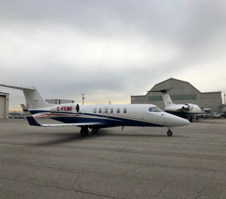 Fox Flight's latest Lear 40XR joins two other 40XRs acquired earlier in 2019. Fox Flight Photo
