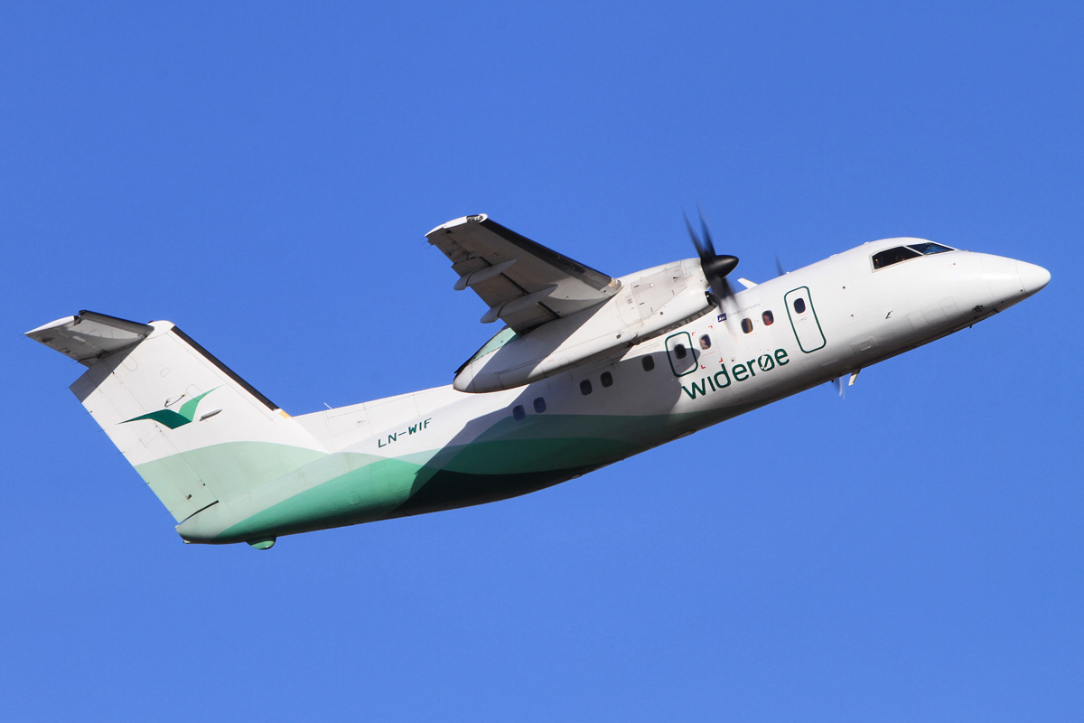 Widerøe signs up 4 Dash 8100s for Bombardier's Extended Service