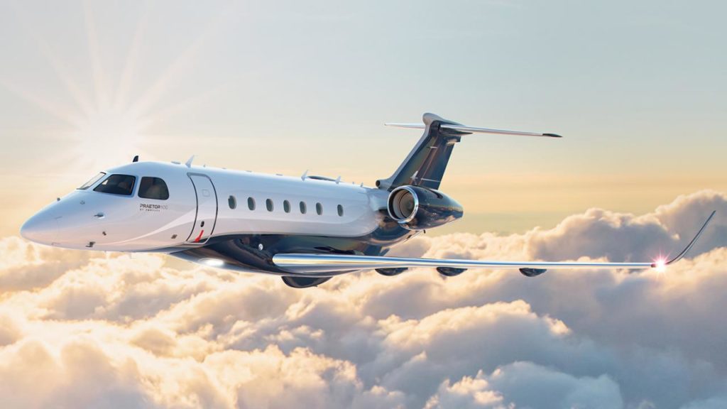 The Embraer Praetor 600 has been granted its type certificate by EASA and the FAA, according to Embraer. Embraer Image