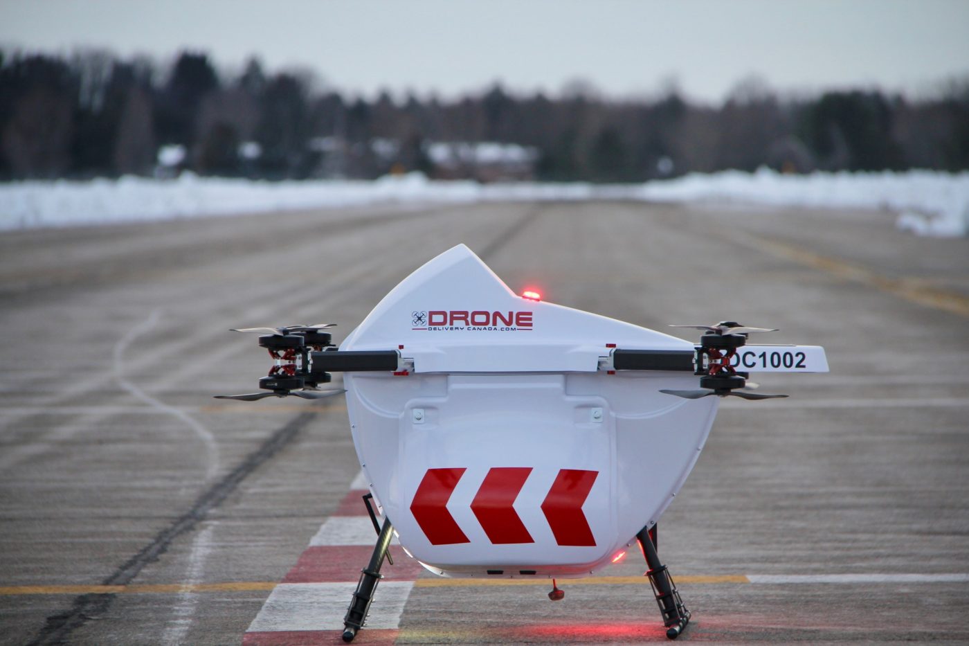 Air Canada Cargo will market DDC's drone delivery services across Canada, giving it access to the growing potential of commercial drone deliveries. Drone Delivery Canada/Air Canada Photo