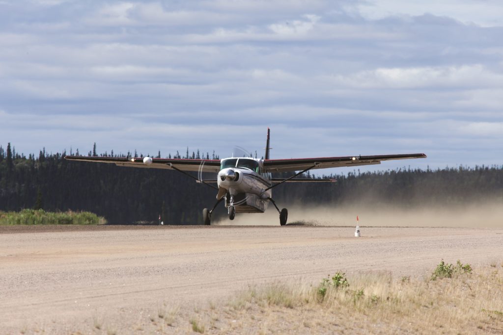 Operators who land on gravel runways must incur a performance penalty. If more hard surface runways were available in the North, operators could carry more cargo. Jason Pineau Photo