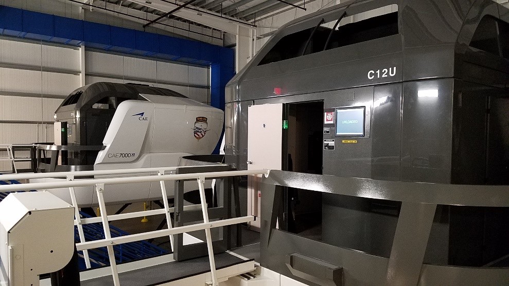 U.S. Navy UC-12 aircrews will now be training at CAE training centers in the United States, including at CAE's Dothan Training Center in Alabama. CAE Photo