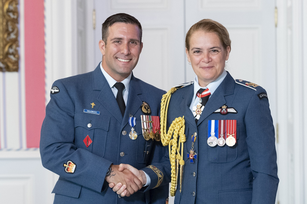 Recipients were recognized for their excellence, courage or exceptional service to the Canadian Armed Forces or to military-related organizations. RCAF Photo