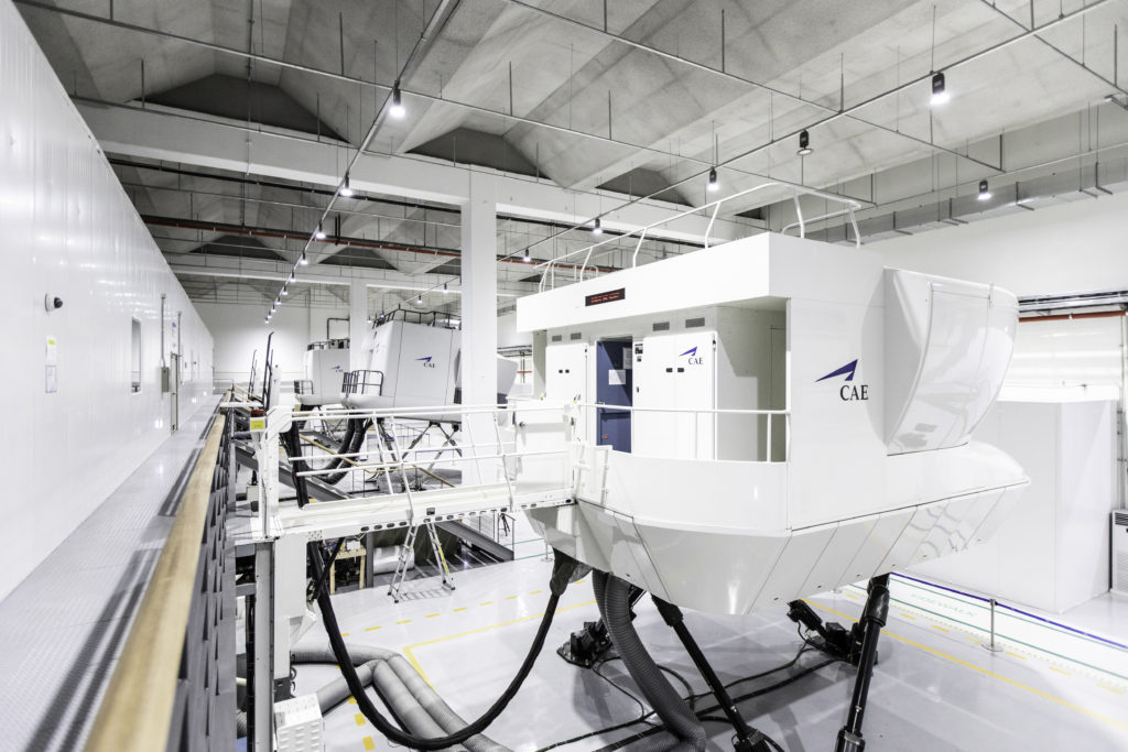 In addition, to enhance its training offering, SIMCOM will purchase equipment from CAE's latest product offering, including five full flight simulators. CAE Photo