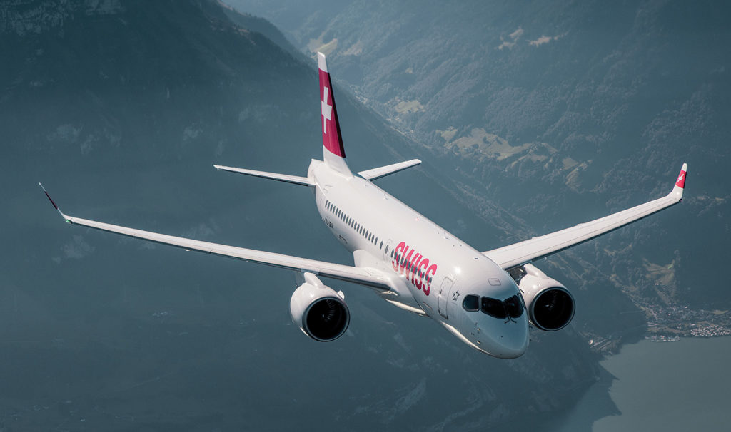 Swiss replaced its aging and costly fleet of Avro RJ100s with the CS100. The new aircraft enabled the airline to reduce its operating costs by 25 per cent, per seat. Tom Haller/Swiss International Photo