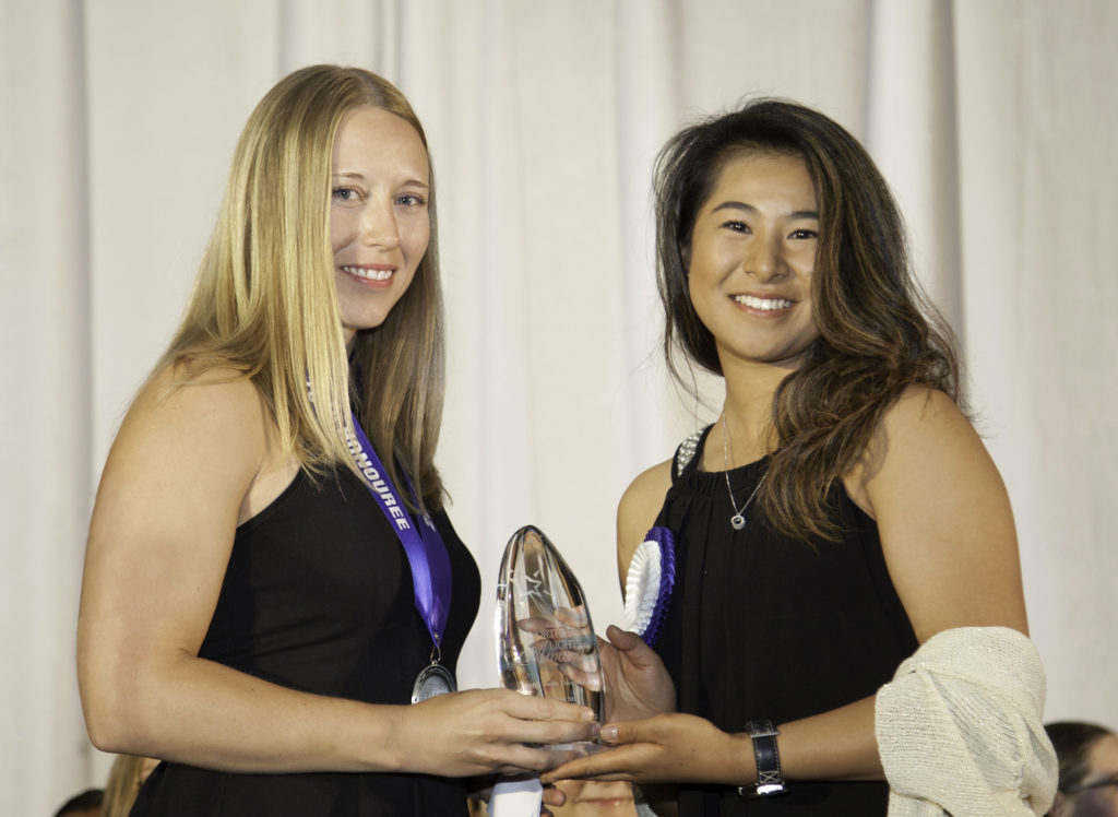 Dr. Joelle Thorgrimson, Rising Star, presented by Larissa Chiu, 2018 Rising Star recipient. Andy Cline Photo