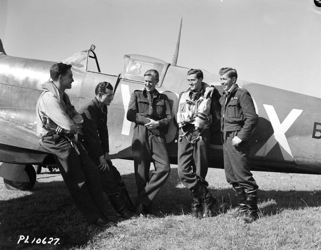As the RCAF expanded, the veterans of No. 1 (Fighter) Squadron formed the basis of many fighter squadrons that protected Canada's coast and continued the fight in Europe. RCAF Photo