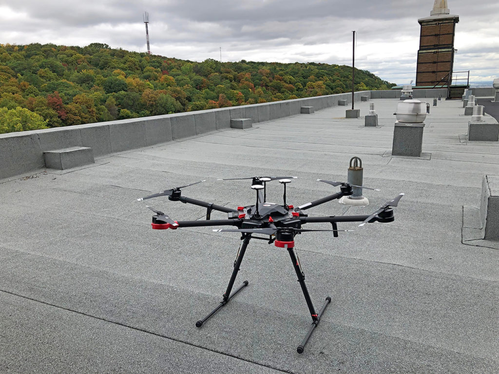InDro Robotics believes that the company's drone technology is one way to add to the level of care needed by elderly patients or those in remote areas. InDro Robotics Photo