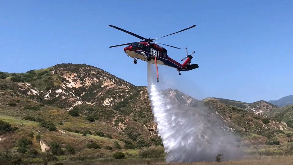 DART's acquisition of Simplex Aerospace will allow it to broaden and diversify its firefighting product portfolio, as well as offer several exciting new product categories to its global network of OEMs and helicopter operators, including firefighting belly tanks, aerial cleaning supplies and agricultural spray systems. Simplex Photo